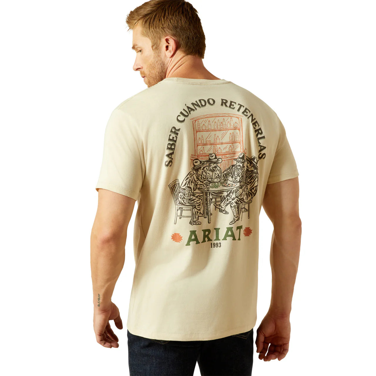 10062424 MNS Ariat Mezcal Mezclilla T-Shirt
