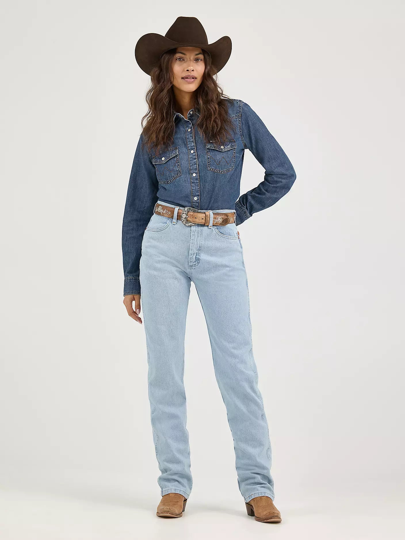 14MWZGH WOMEN'S WRANGLER COWBOY CUT SLIM FIT JEAN