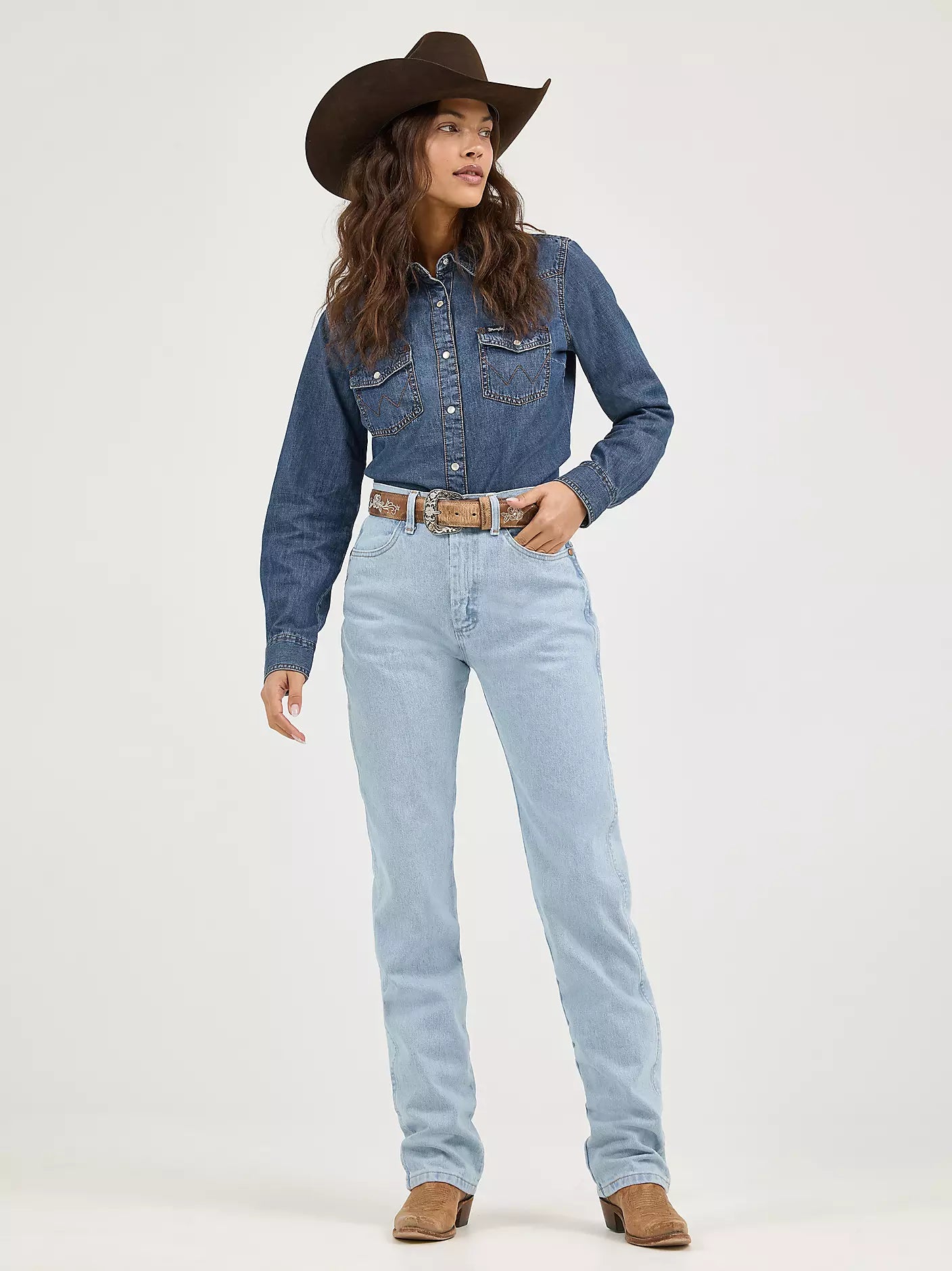 14MWZGH WOMEN'S WRANGLER COWBOY CUT SLIM FIT JEAN