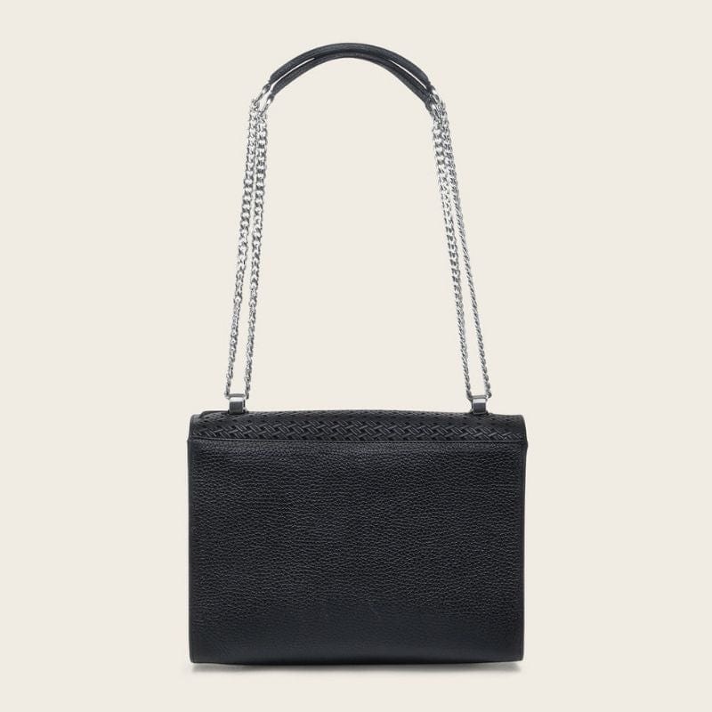 DU688 CUADRA LD BLACK STINGRAY EMBRODERY BAG
