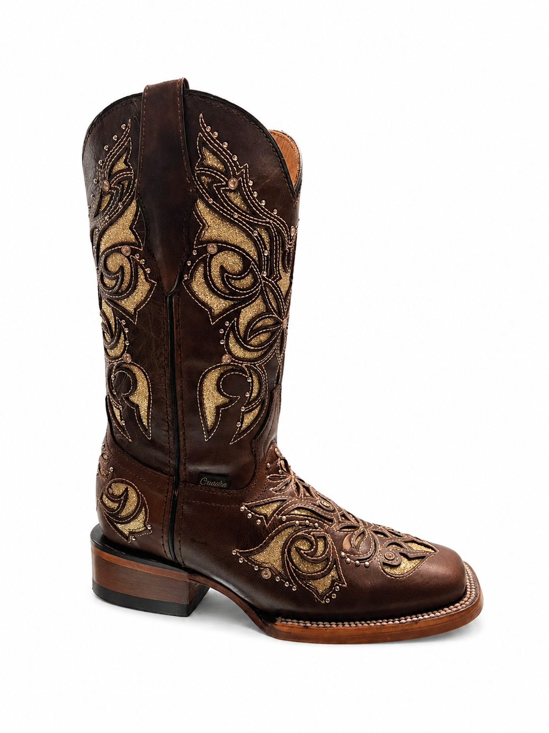 MIRANDA WOMEN'S LEATHER BOOTS- MOCHA