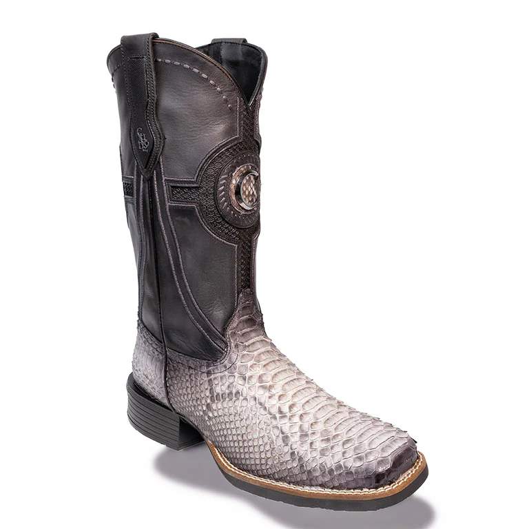 CC289 WESTERN RODEO OXFORD PYTHON BOOT CUADRA