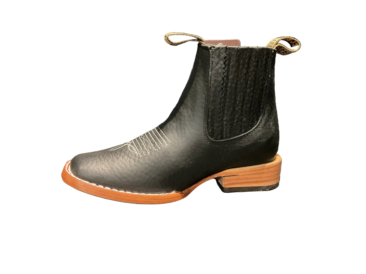 NOKKO RHINO BLACK BOYS' ANCLE BOOTS