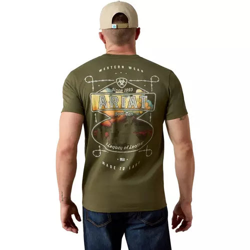 10080703 ARIAT OUTLAW HERITAGE T-SHIRT