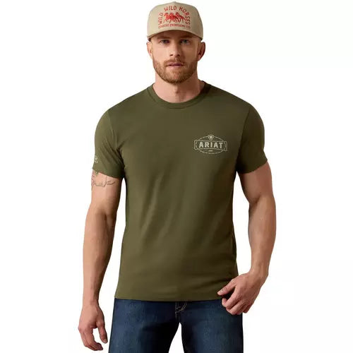 10080703 ARIAT OUTLAW HERITAGE T-SHIRT