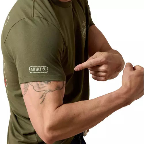 10080703 ARIAT OUTLAW HERITAGE T-SHIRT