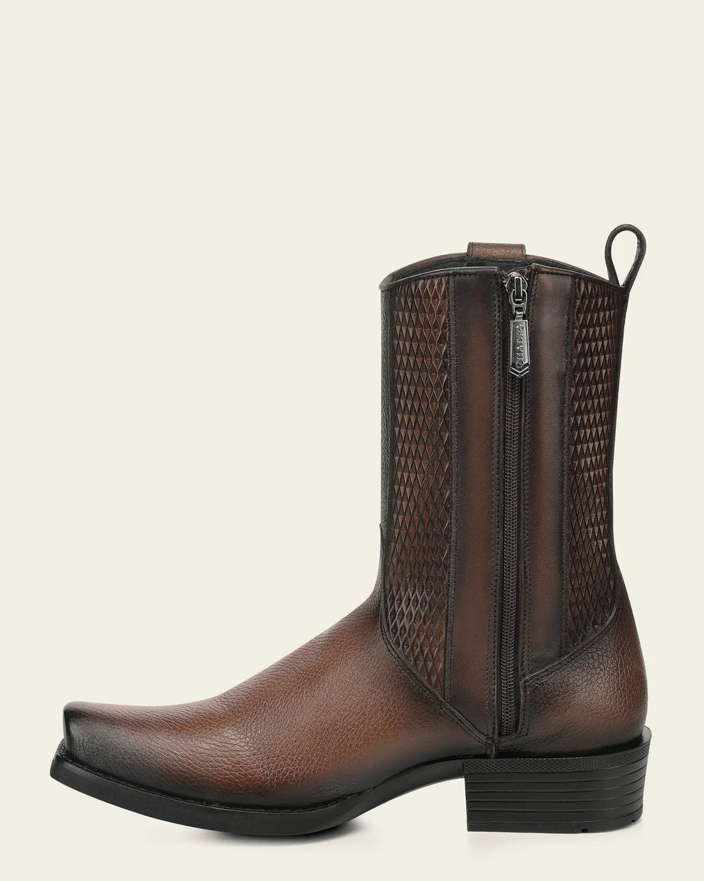 CC298 CUADRA URBAN HONEY BOOT IN GENUINE ITALIAN DEER LEATHER FOR MEN