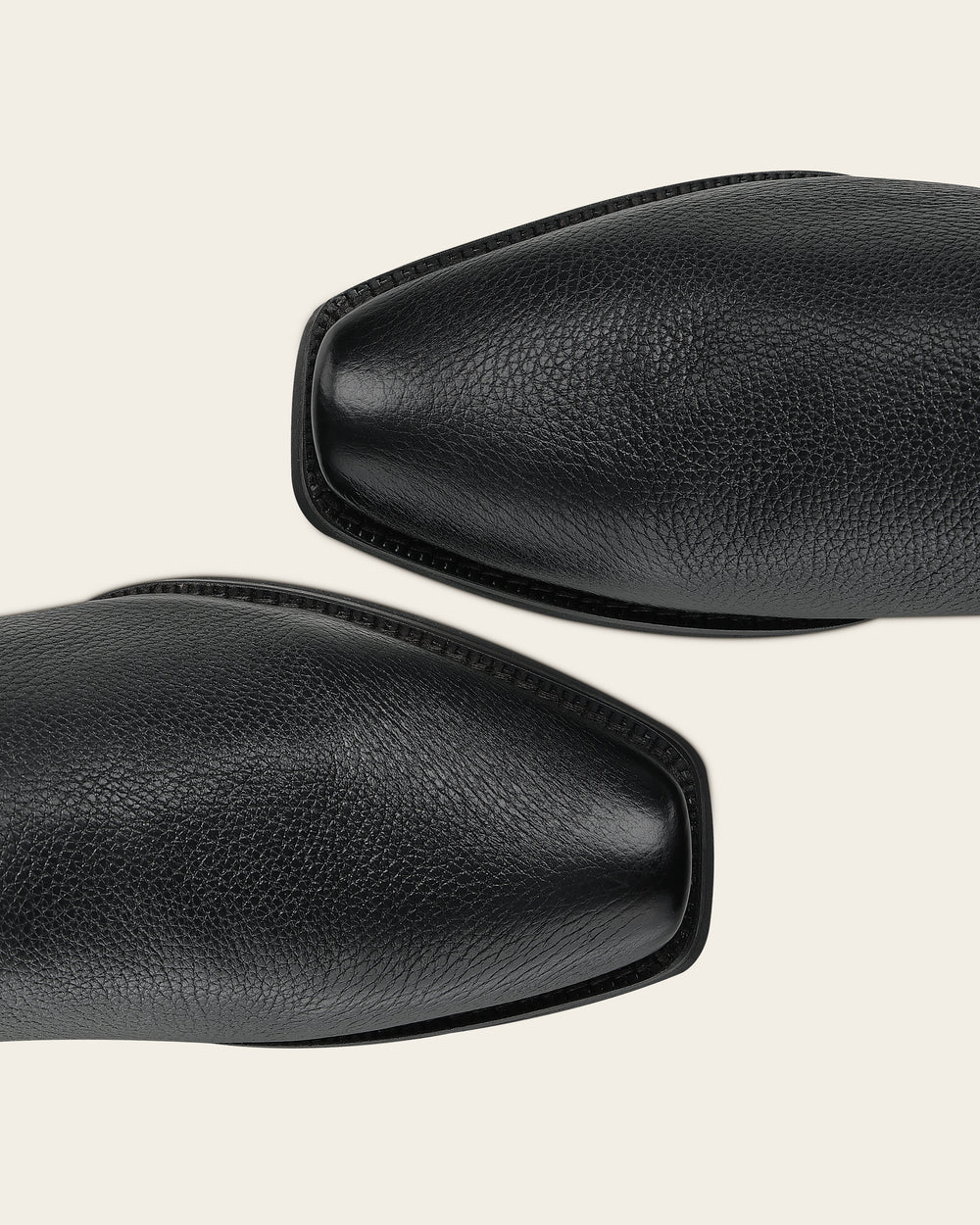 CC297 URBAN BOOTS IN GENUINE ITALIAN DEER BLACK AND BOVINE LEATHER