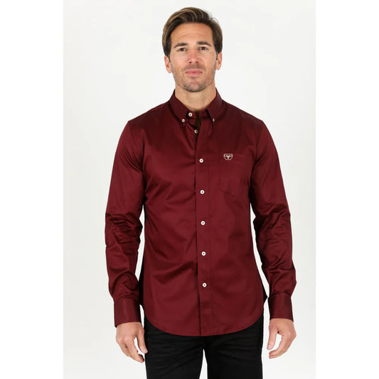 CTL9260 MENS MODERN FIT ALL PURPOSE BURGUNDY