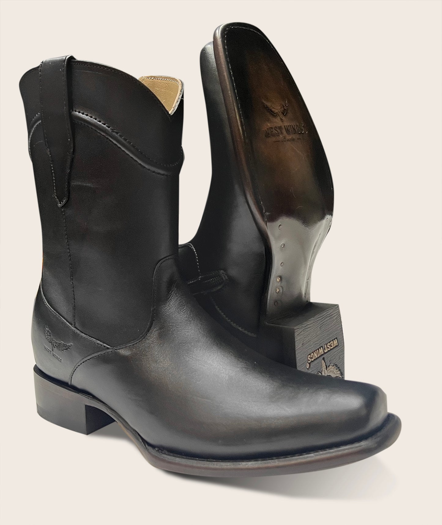 201-72 EZW BOTIN URBANO WW-ATANADO NEGRO