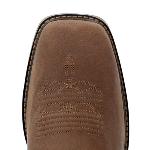 DDB0563 MEN'S DURANGO WORKHORSE COYOTE TAN SQUARE TOE WORK BOOT
