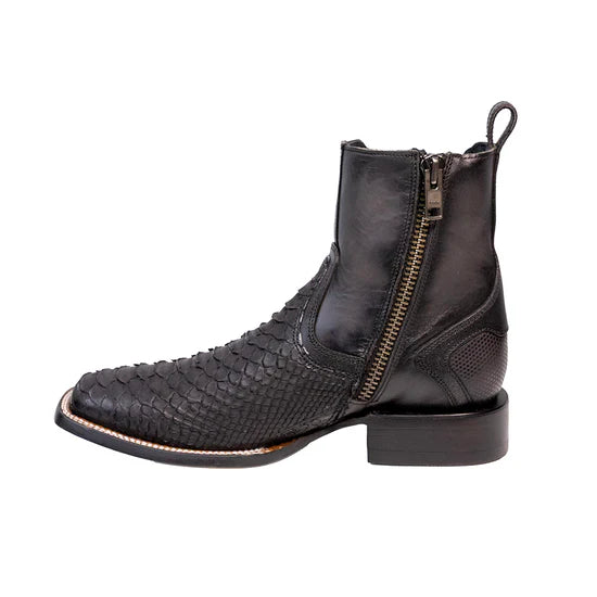 CC285 CUADRA BLACK PYTHON ZIPPER