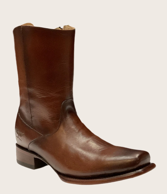 ANKLE BOOTS URBANO PULL UP TABACO