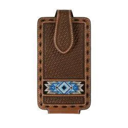D350000902 3D CELL PHONE CASE BASKET WEAVE EMBOSSED