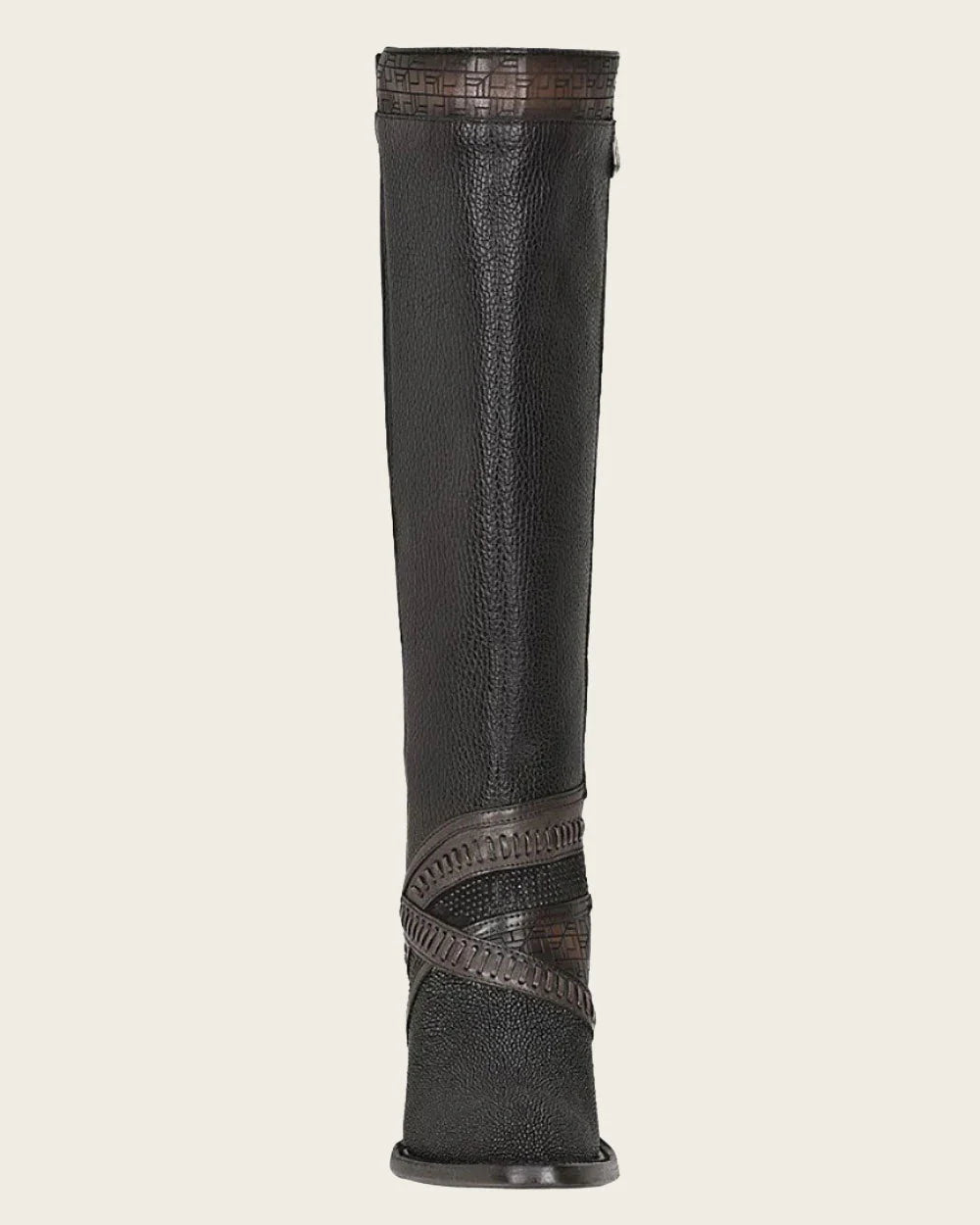CU725 TALL BLACK STINGRAY BOOT