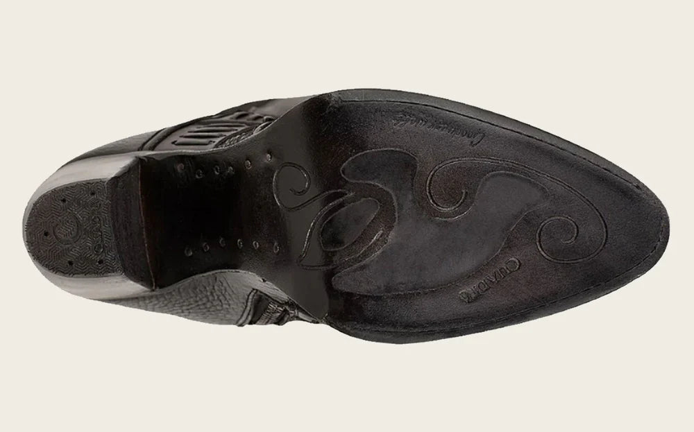 CU725 TALL BLACK STINGRAY BOOT