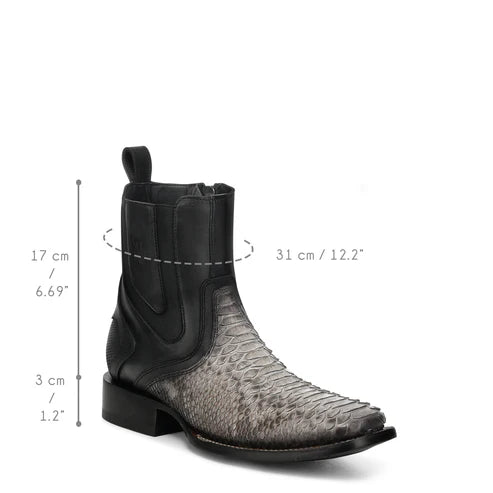 CC283 MEN CUADRA PYTHON ZIPPER BOOT