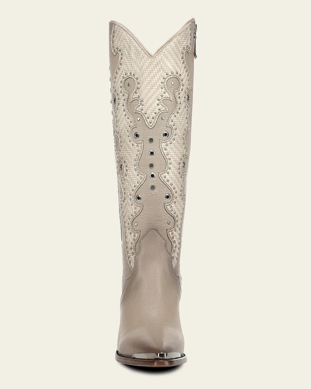 CC280 TRADITIONAL BEIGE BOOT IN GENUINE BOVINE LEATHER FOR WOMEN CUADRA