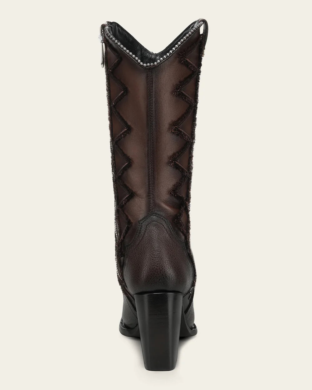 CC334 CUADRA AUSTRIAN COWHIDE BOOT BROWN ZIPPER