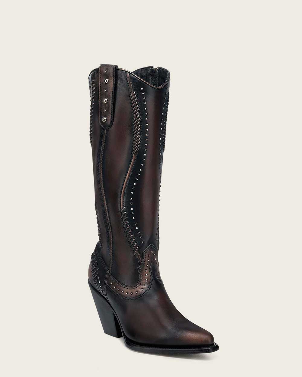 CC260 LUXURY DARK BROWN WOMWN'S CASUAL BOVINE LEATHER BOOT