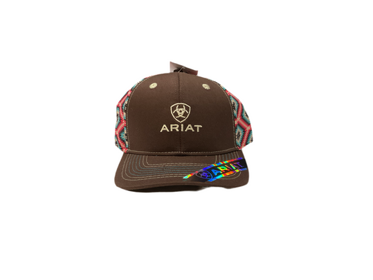 A300082002 HAT ARIAT-AZTECA/BROWN