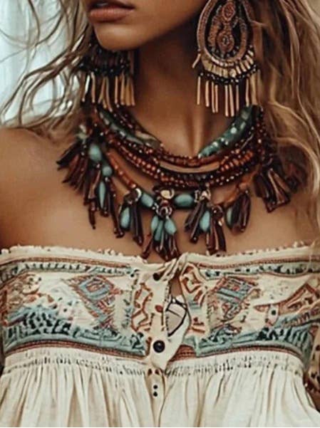 Vintage Western-Style Women's Cowboy Shirt