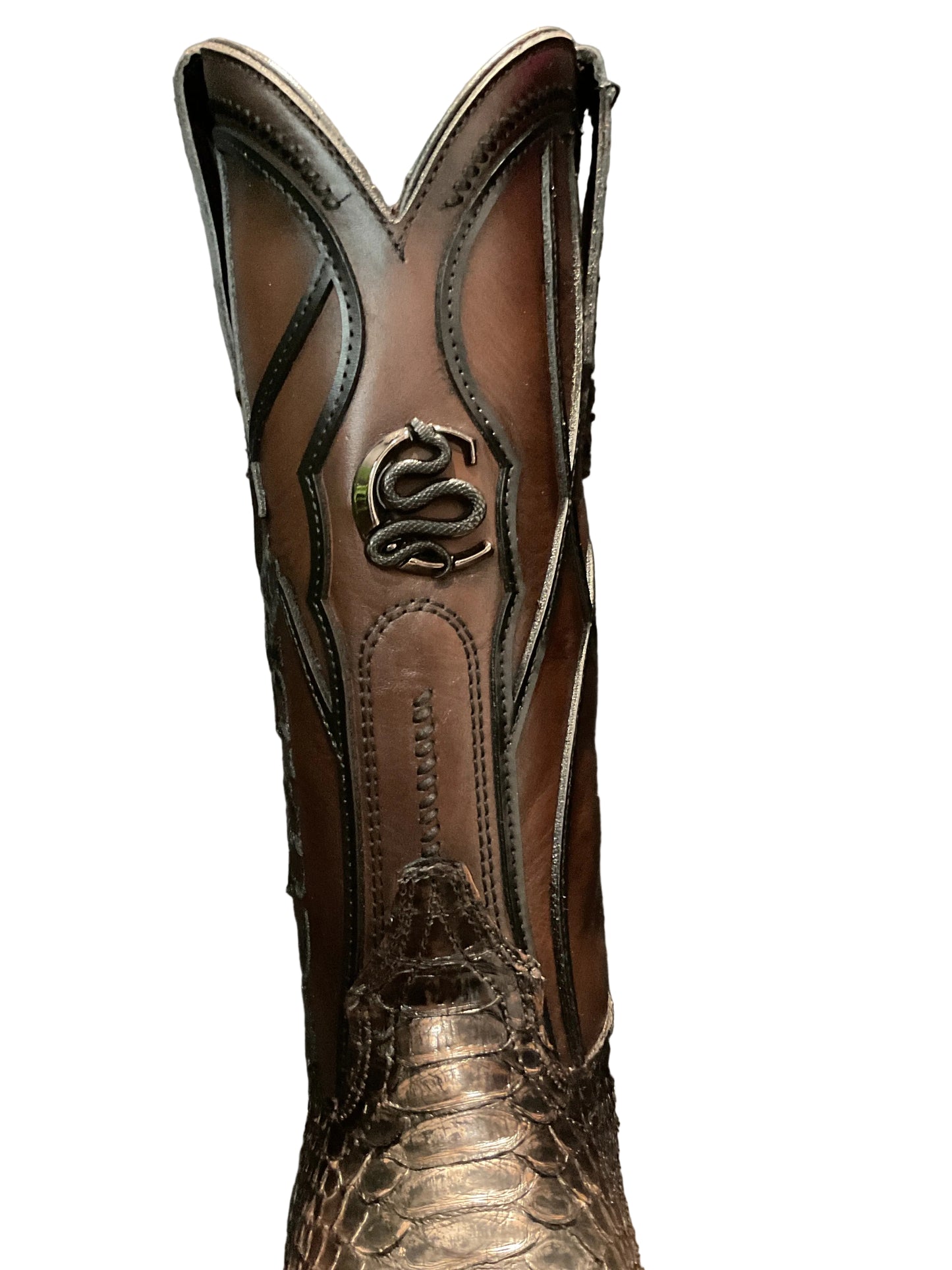 CC307 CUADRA BACK IRAN PYTHON BOOT BROWN