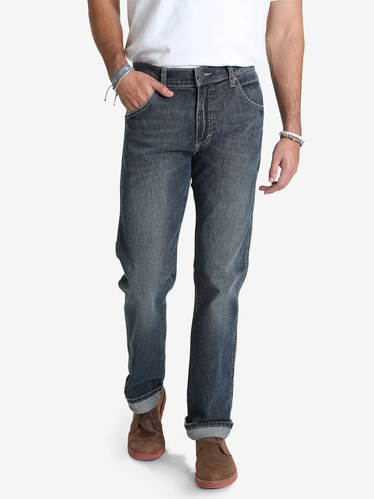 88MWZJM Men's Wrangler Retro Slim Fit Straight Leg Jean