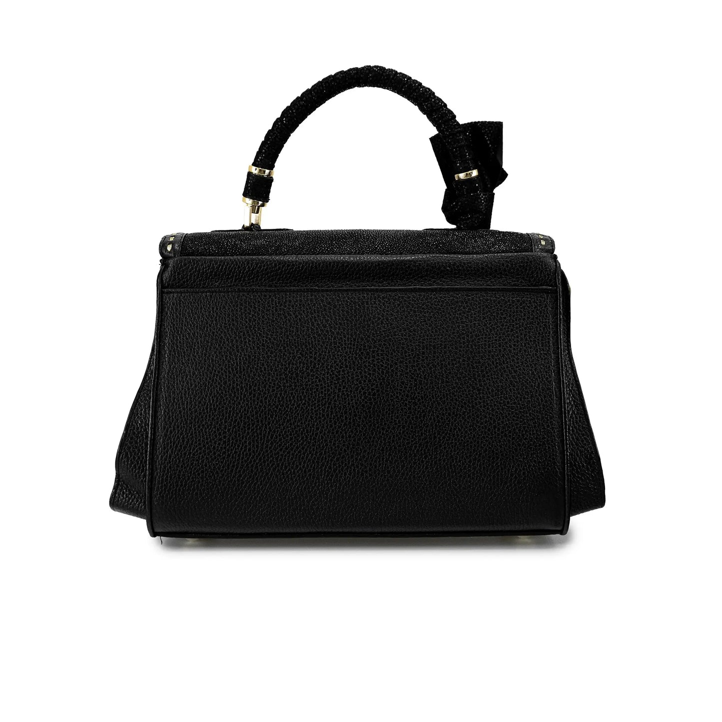 DU539 CUADRA STINGRAY HAND BAG BLACK