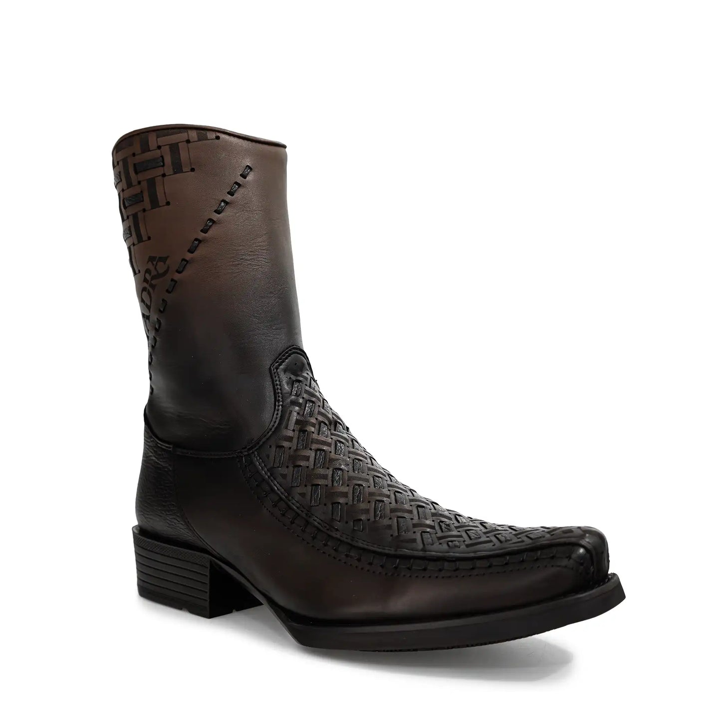 CC293 MEN'S URBAN BOOT IN GENUINE LEATHER CUADRA CHOCOLATE