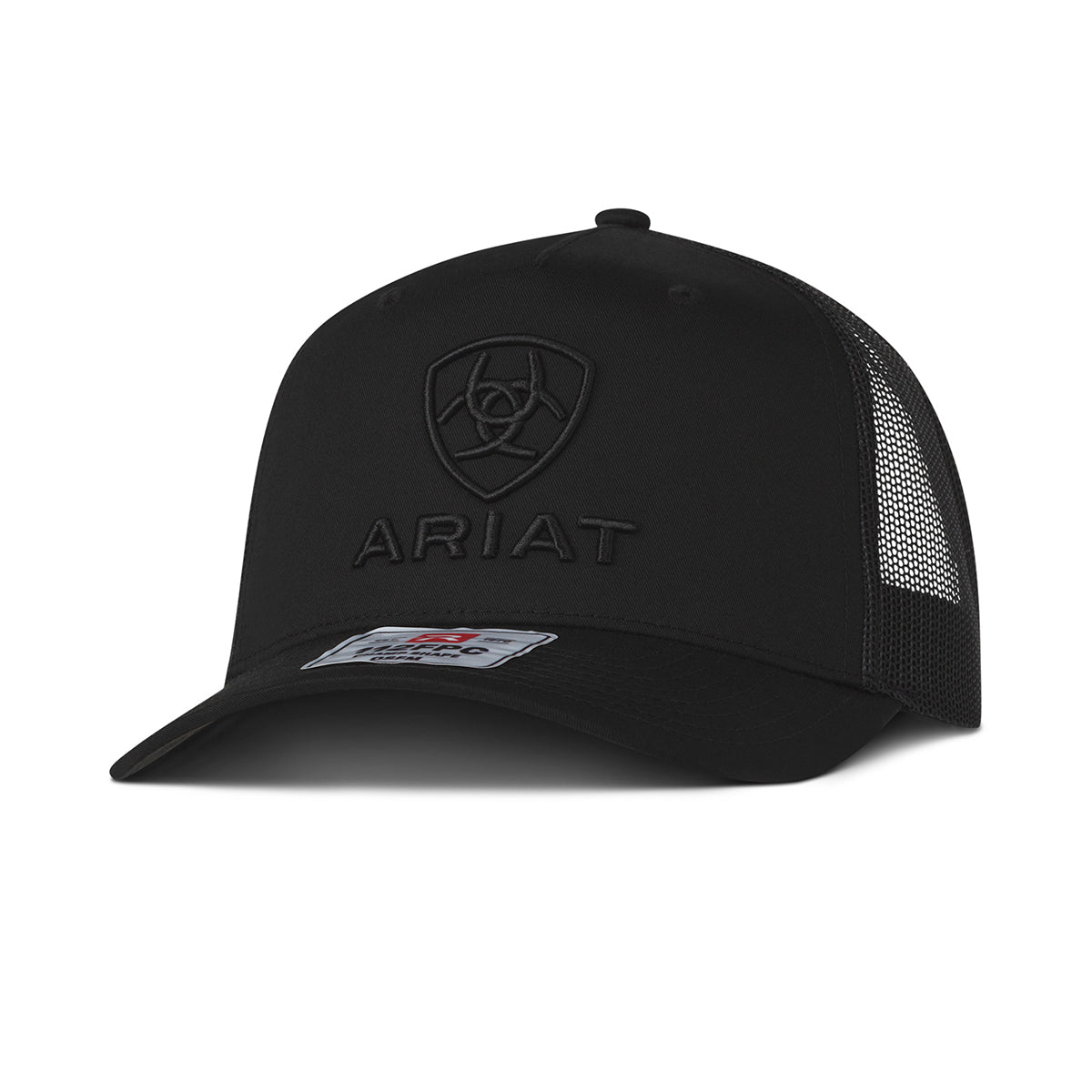 A300097801 ARIAT MENS CAP SNAP BACK BLACK