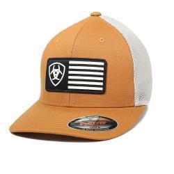 A300065108 HAT ARIAT-FLAG TAN