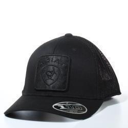A300064301  ARIAT MENS FLEXFIT 110 SNAPBACK LOGO BLACK