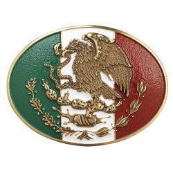 A37013 ARIAT OVAL MEXICAN FLAG