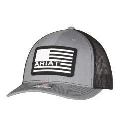 A300012706 ARIAT HAT R112 SNAPBACK USA FLAG LOGO