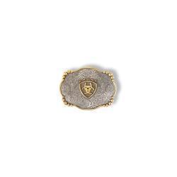 A37019 Ariat Rectangle Buckle Smooth Edge Floral