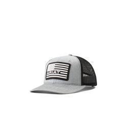 A300081586 ARIAT YOUTH RAISED US GLAG GRAY