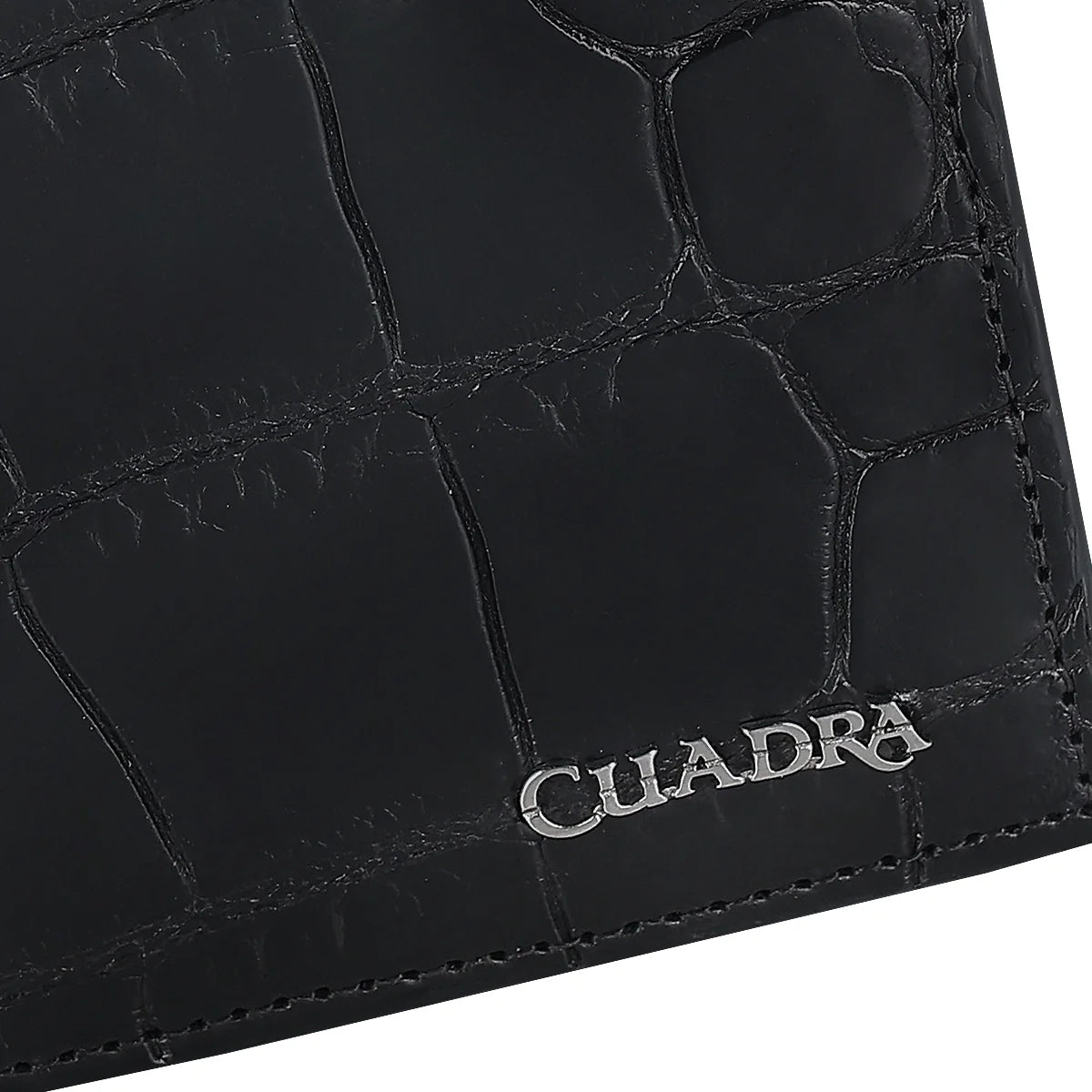 DU711 BLACK ALLIGATOR WALLET