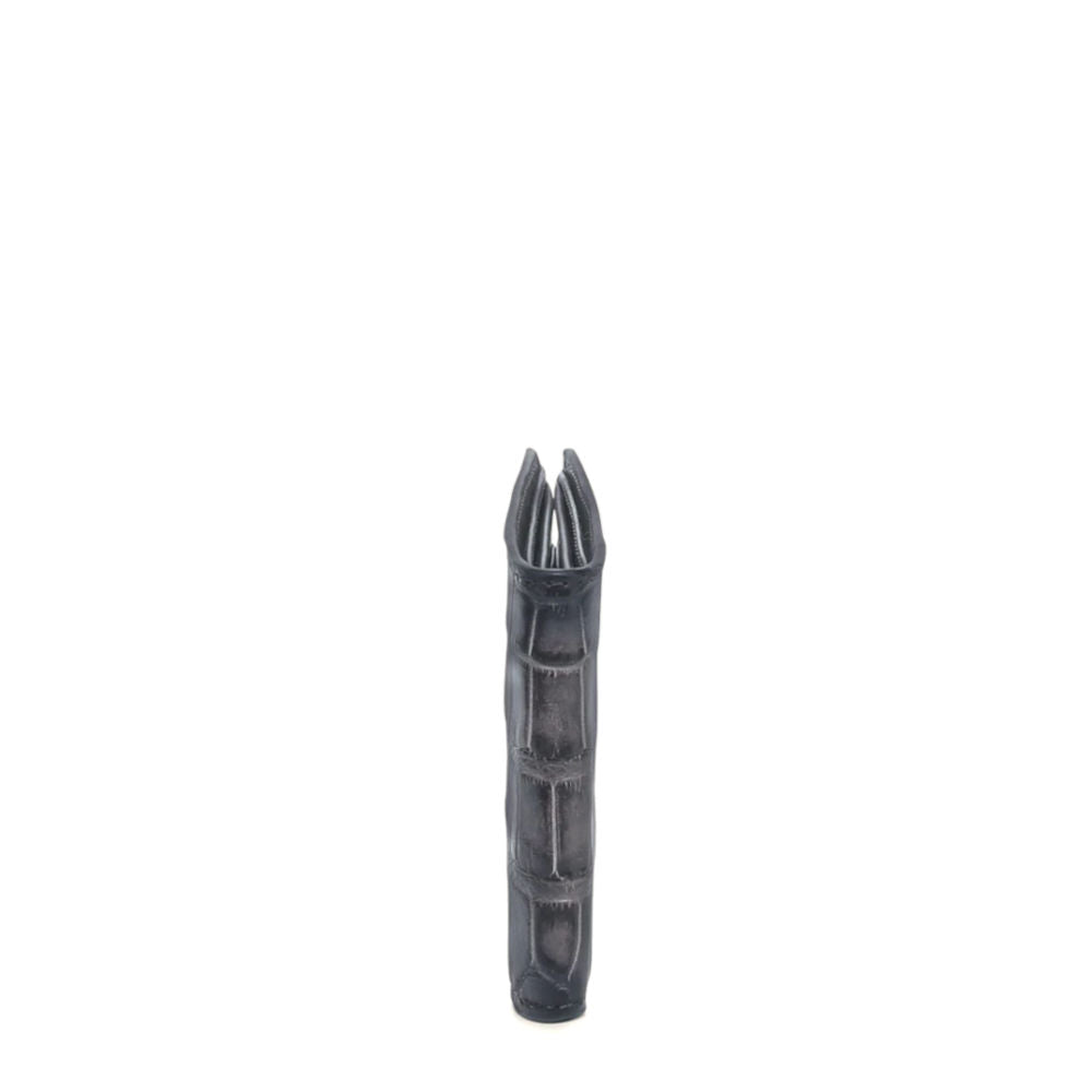 DU714 WALLET CUADRA ALLIGATOR MANHA GRIS MN BLACK