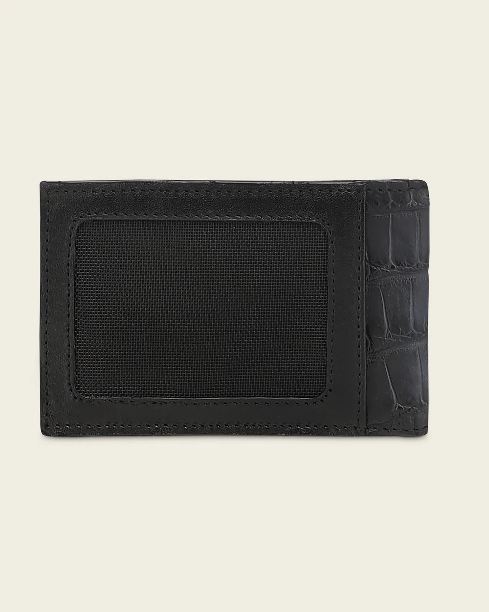 DU782 MEN'S BLUE ALLIGATOR LEATHER WALLET