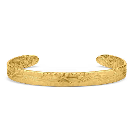 BC5663G Timeless Treasure Chiseled Cuff Bracelet