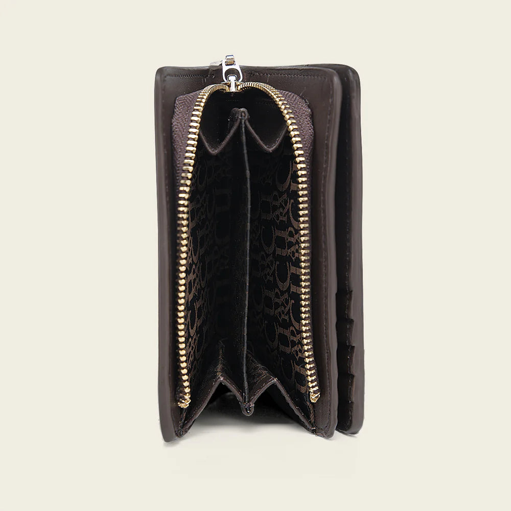 DU724 HONEY BROWN MINIMALISTIC DEER WALLET CUADRA