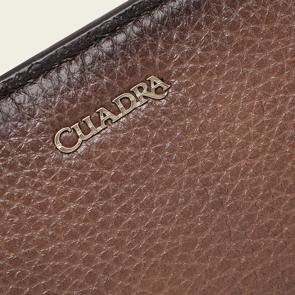 DU724 HONEY BROWN MINIMALISTIC DEER WALLET CUADRA