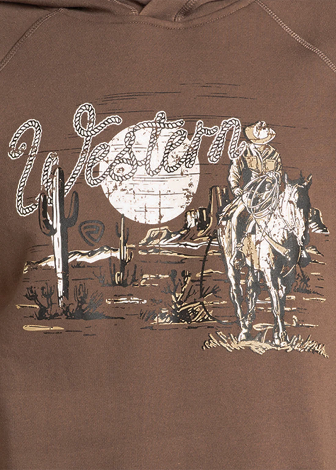 BU94T07450 WESTERN GRAPHIC HOODIE