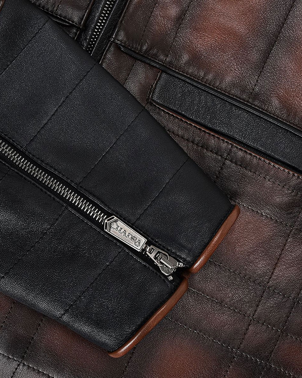 JC176 BROWN HAND-SHADED JACKET