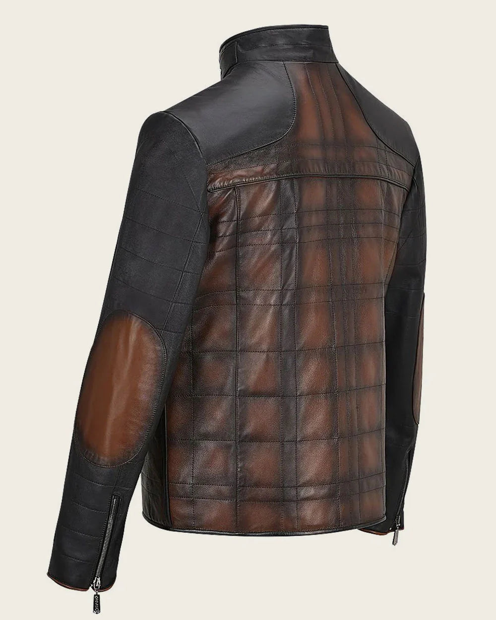 JC176 BROWN HAND-SHADED JACKET
