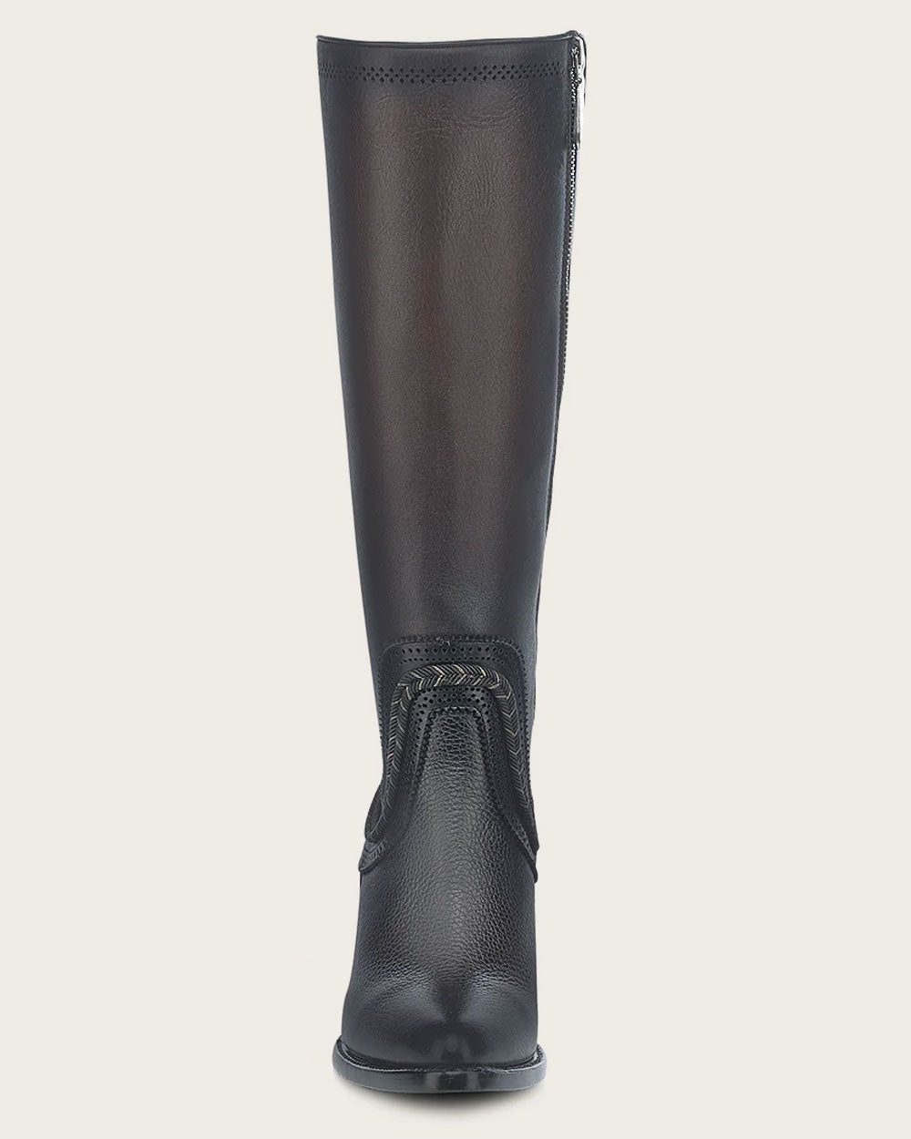 CU885 TALL ELEGANT BROWN BOVINE BOOT