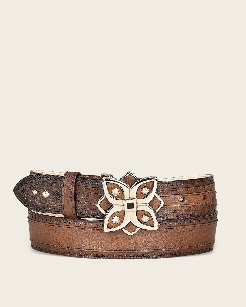 BC270 BROWN MINIMALIST BELT