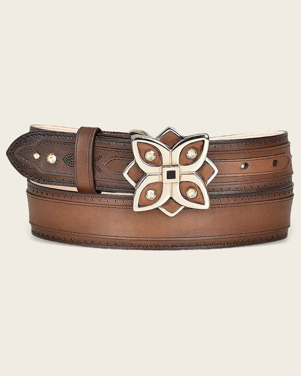 BC270 BROWN MINIMALIST BELT