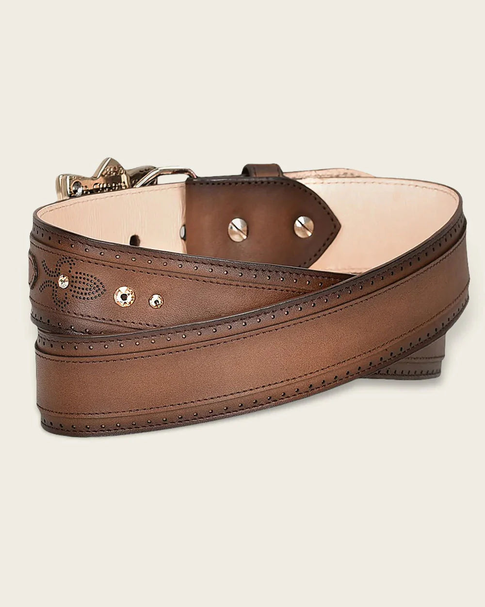 BC270 BROWN MINIMALIST BELT